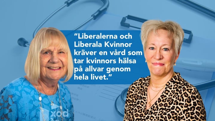 Birgitta Åkerberg (L) och Margaretha Lundell (L)